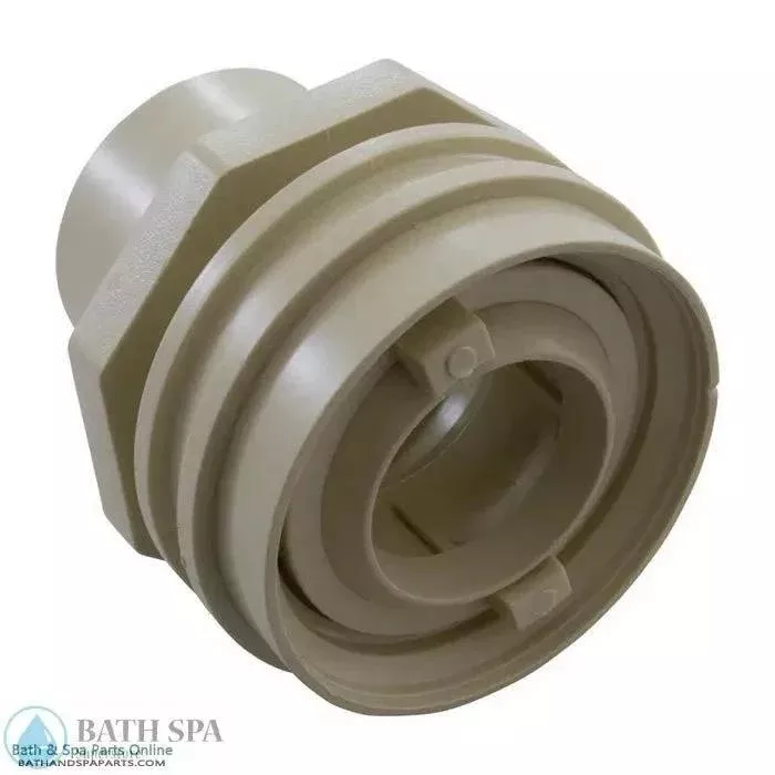 Waterway 1-1/2″ Flush Mount Eyeball Fitting [2-1/4″ FD] [Bone] (400-9192)