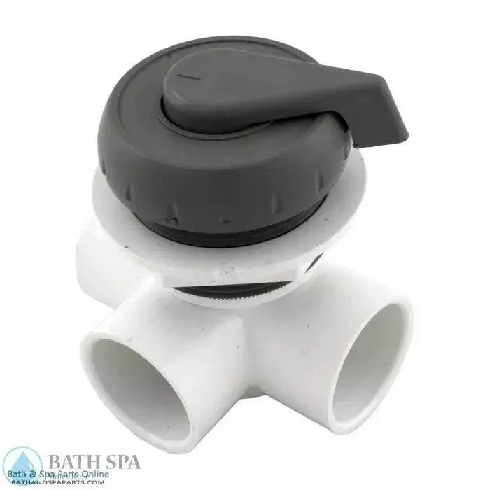 Waterway 1″ Horizontal Top Access Diverter Valve [Grey] (600-4337)