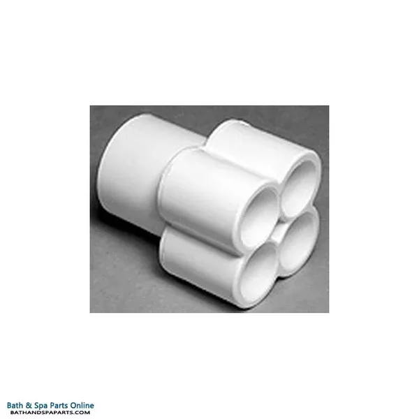 Waterway 4-Port Manifold [1-1/2″ S x (4) 1/2″ Socket] (672-4580)