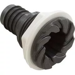 Waterway Bulkhead Fitting, Waterway, 3/4"b, Swirl, Dark Gray | 212-1839G-DSG