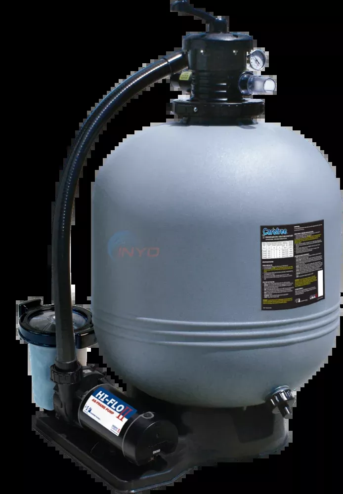 Waterway Carefree 19″ Sand Filter w/ Hi-Flo II 1.5 HP Pump – 52053376S
