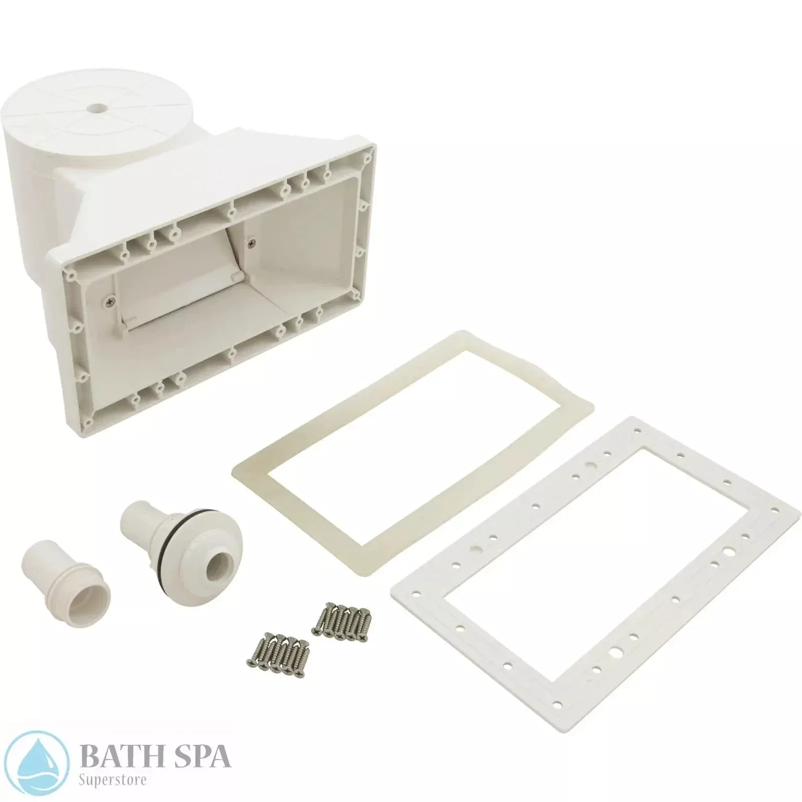 Waterway Flo-Pro II Skimmer Short Throat W/Return [White] (560-C3C60L)