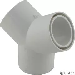 Waterway Plastics Wye,120 Deg,2"S X 1-1/2"S X 1-1/2"S - 413-5040