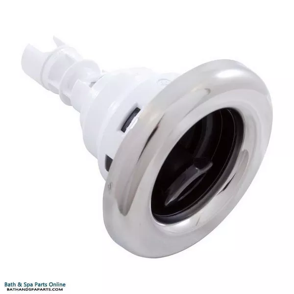 Waterway Poly Storm Jet Internal [3-3/8" FD] [Roto] [Smth] [Black/SS] (212-8011S)