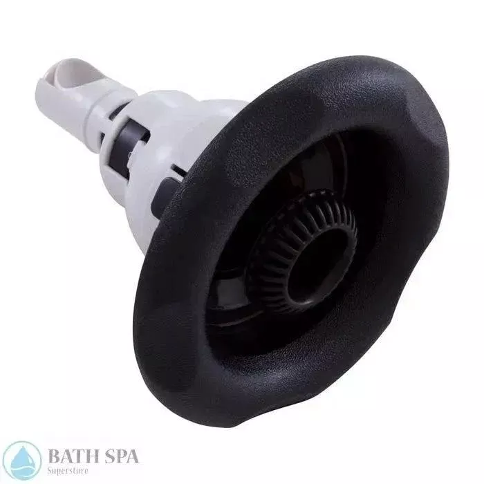 Waterway Power Storm Internal Directional Scalloped Black Pool Spa Return Fitting 212-7631