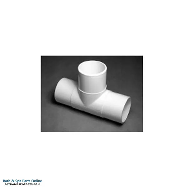 Waterway PVC Tee [2″ Spigot x 2″ Spigot x 2″ Spigot] (413-2210)