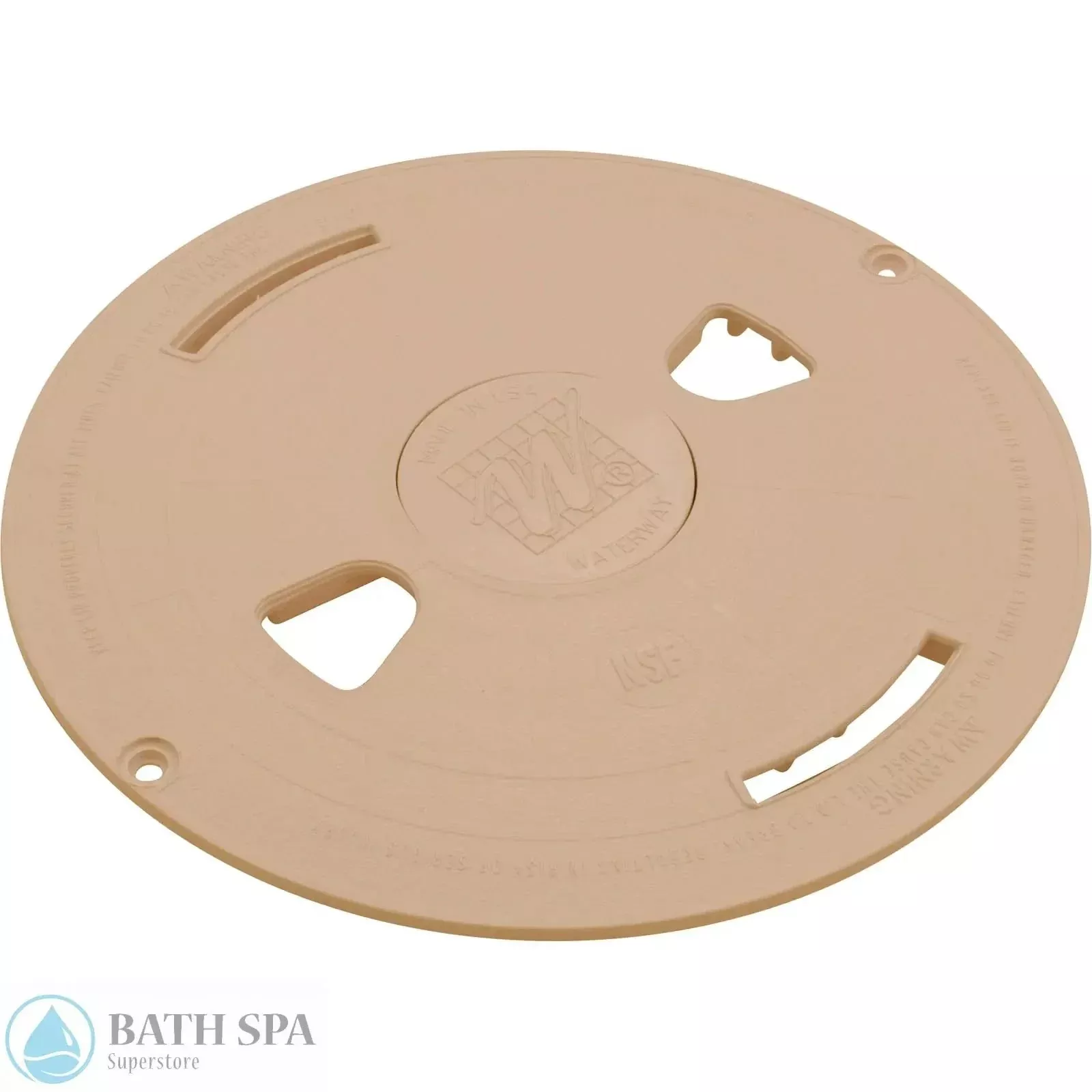 Waterway Renegade Skimmer Lid [9-7/8″od] [Beige] (540-6479WW-B)