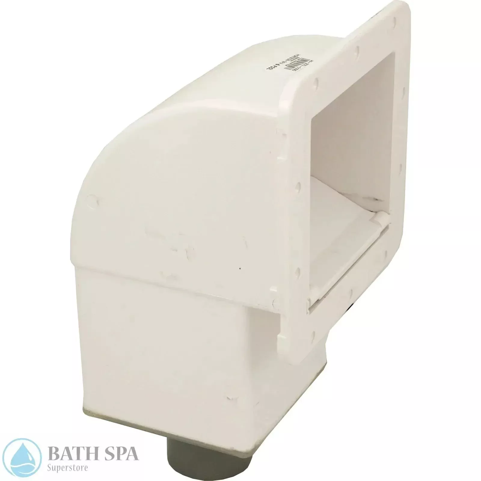 Waterway Spa Skimmer Square Body [W/Base] [White] (550-4060)