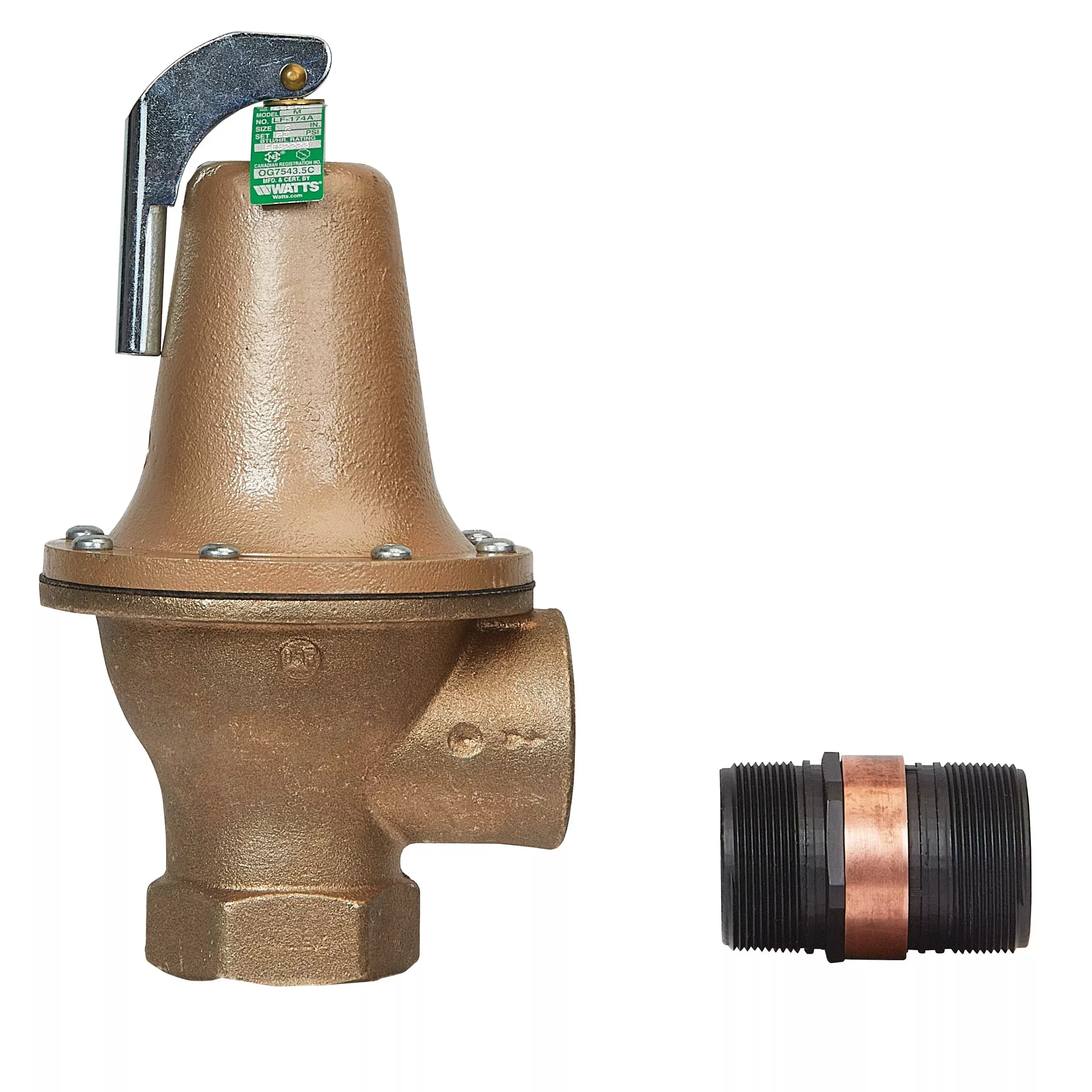 WWF121560 (Watts) | 2 LF174A 80 FS | Relief Valves | 2 x 2