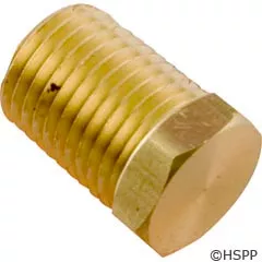 Zodiac/Jandy/Laars Header, Drain Plug, Bronze - R0478000