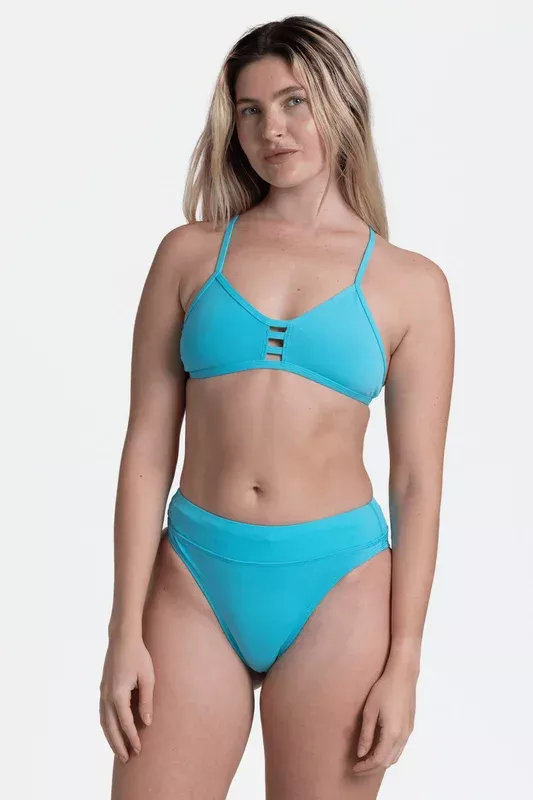 Zoe Bikini Bottom – Hawaii Blue
