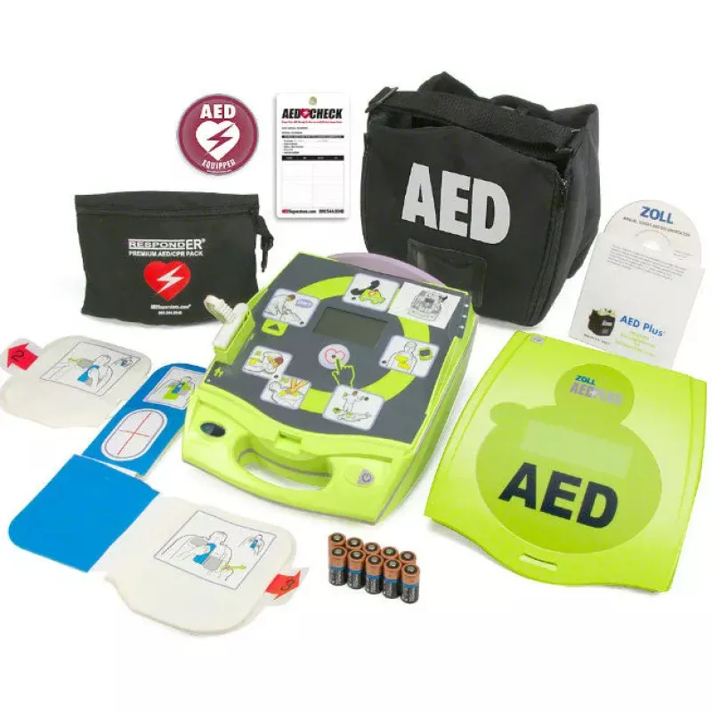 Zoll AED Plus Fully Automated Defibrillator – Complete